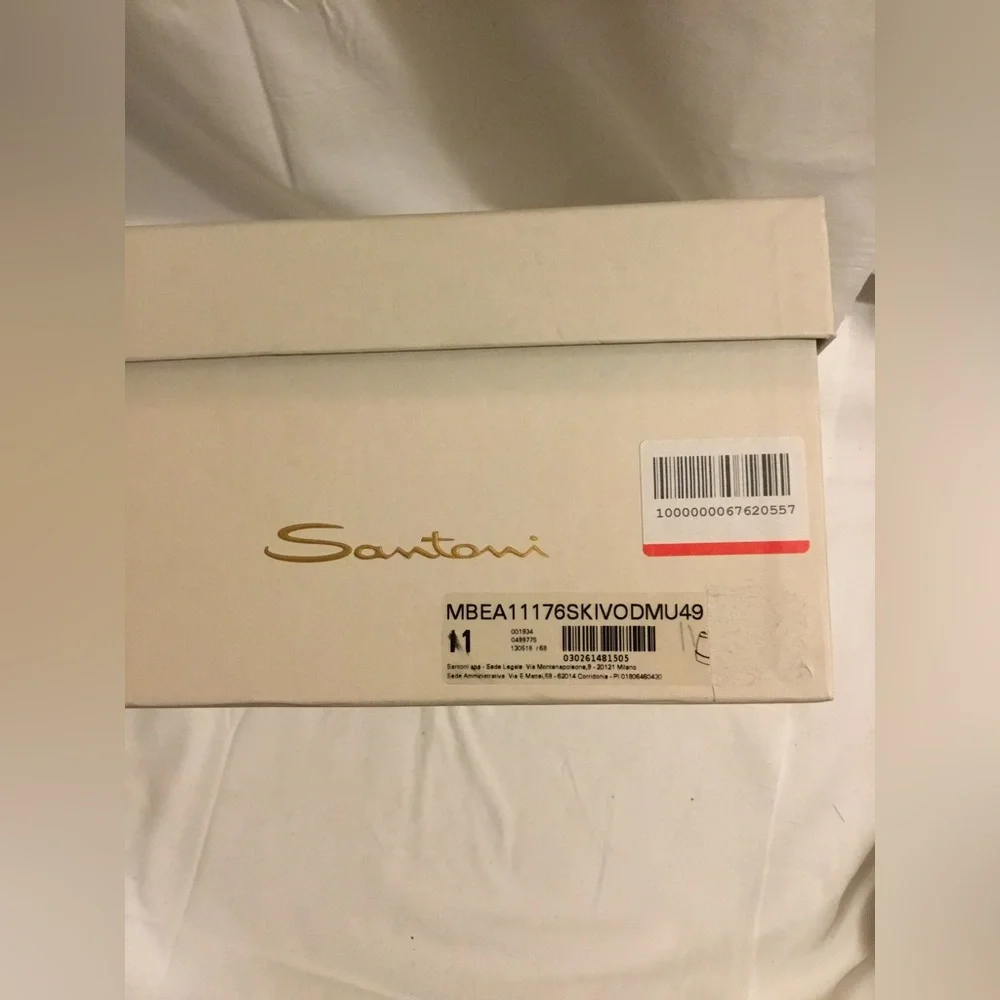 Santoni Blue suede classy shoe MEN SIZE 11 - Picture 5 of 10